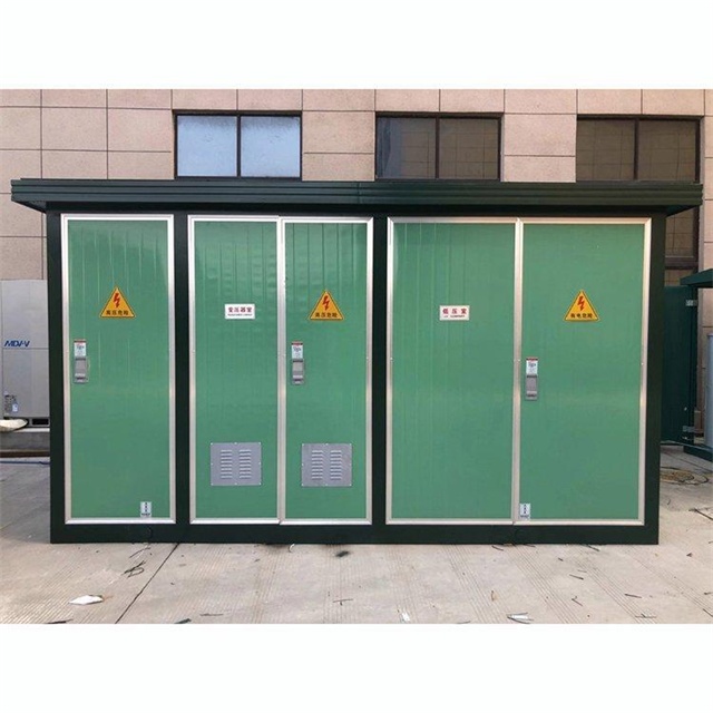 盖州1600KVA欧式箱式变压器